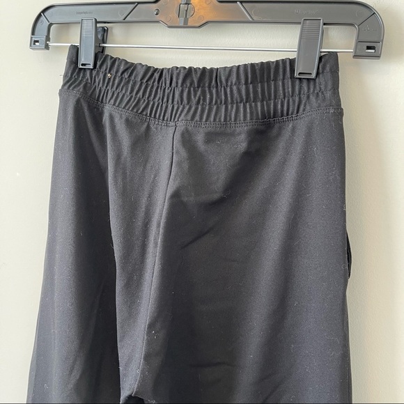 PINK Victoria’s Secret Black High Waisted Jogger Pants Size XS - Picture 7 of 16